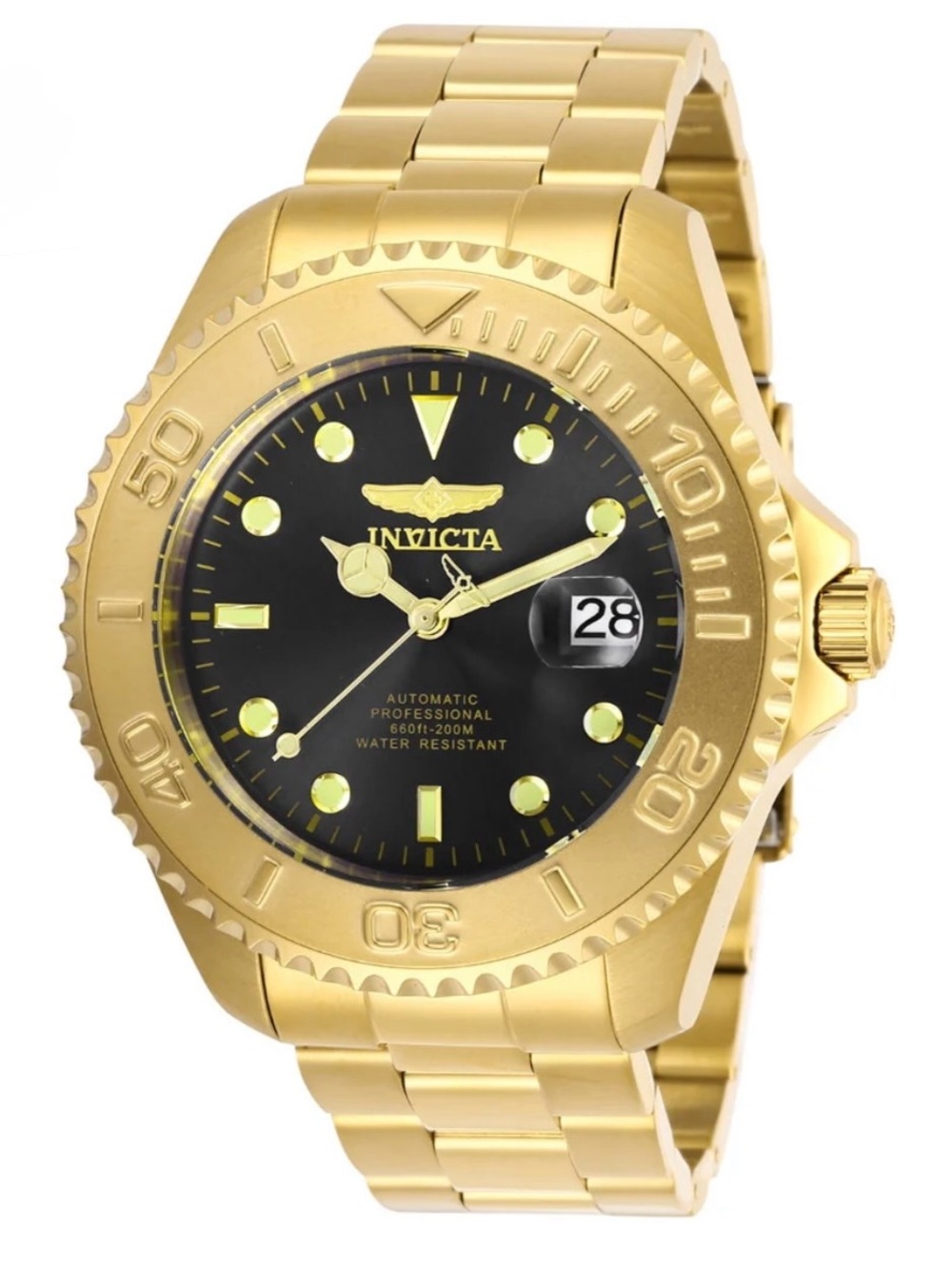 Invicta Grand Diver Raylith Automatic Men's Watch -
47mm. Gold (28952)